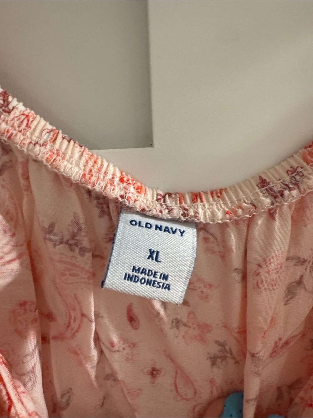 Old Navy Light Pink Floral Dress - Picture 2 of 3